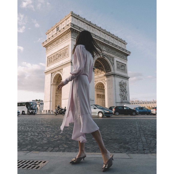 JOIE Kyrene Asymmetric Charmeuse Dress NWT - Picture 10 of 16